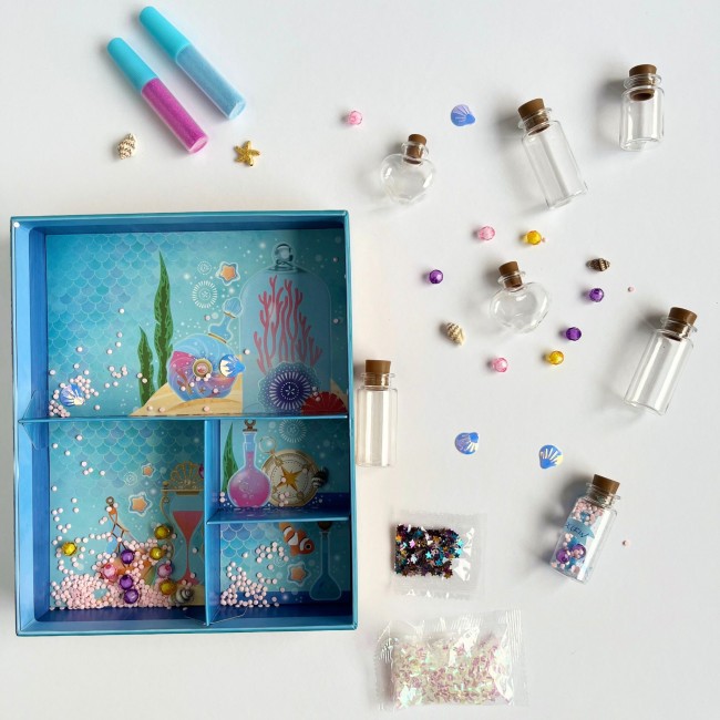 Zestaw kreatywny Magiczne mikstury Janod - Magic Ocean 7+