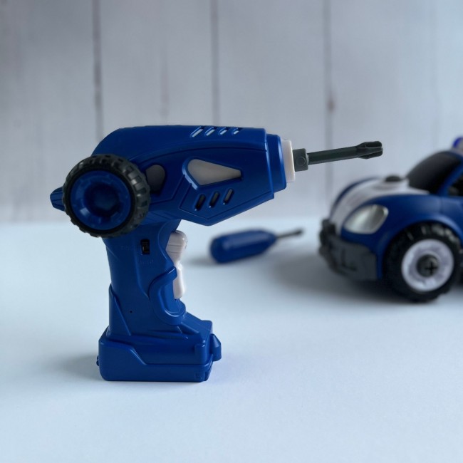 Zestaw do złożenia Buki - Wóz policyjny zdalnie sterowany