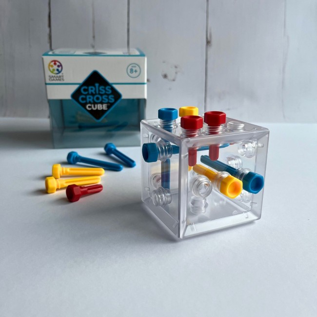 Gra logiczna Smart Games - Criss Cross Cube