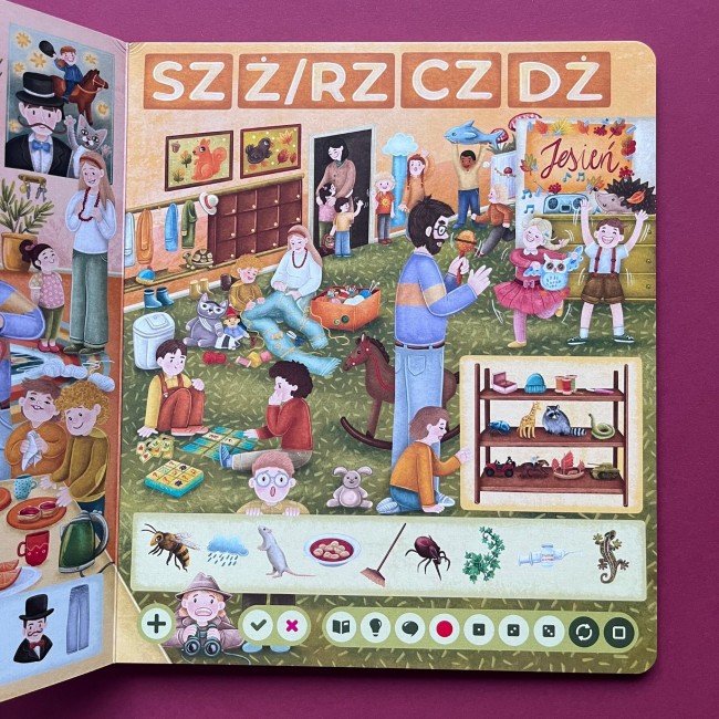 Książka Czytaj z Albikiem Albi - Szumią liście. Interaktywna pomoc logopedyczna
