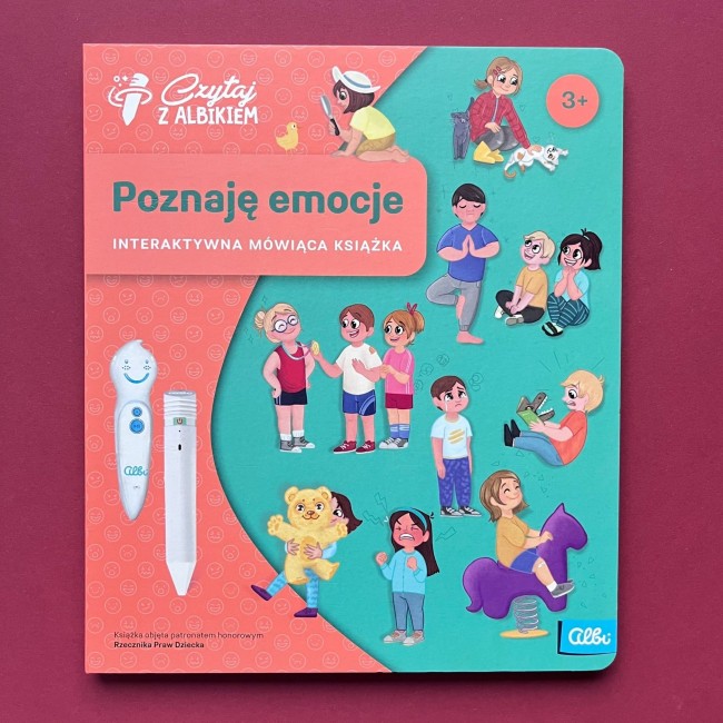 Książka Czytaj z Albikiem Albi - Poznaję emocje