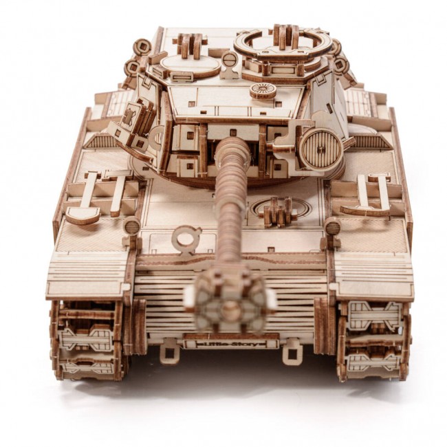 Drewniane Puzzle Model 3D Little Story - Czołg Bat.-Chatillon Bourrasque