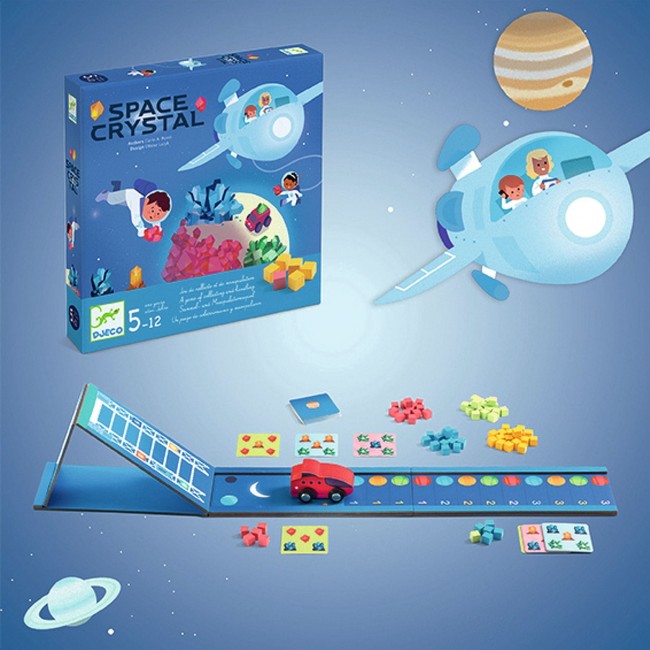 Gra planszowa Djeco - Space Crystal