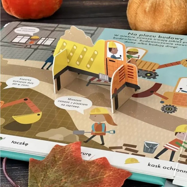 Książka "Złóż figurki. Pojazdy" wydawnictwo Zielona Sowa