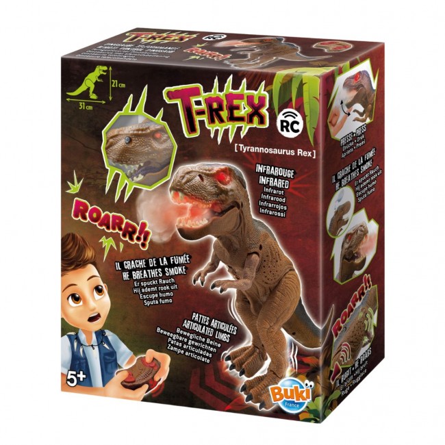 Dinozaur T-REX zdalnie sterowany Buki