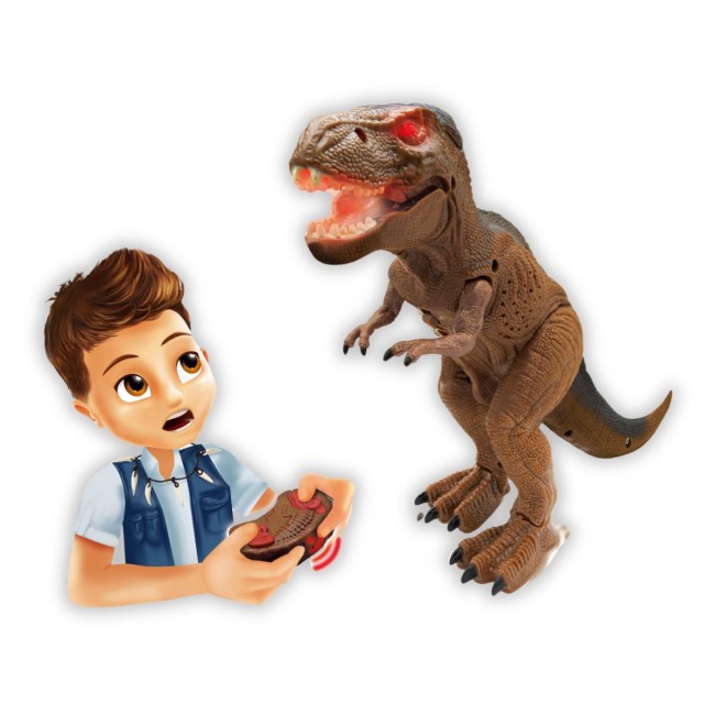 Dinozaur T-REX zdalnie sterowany Buki