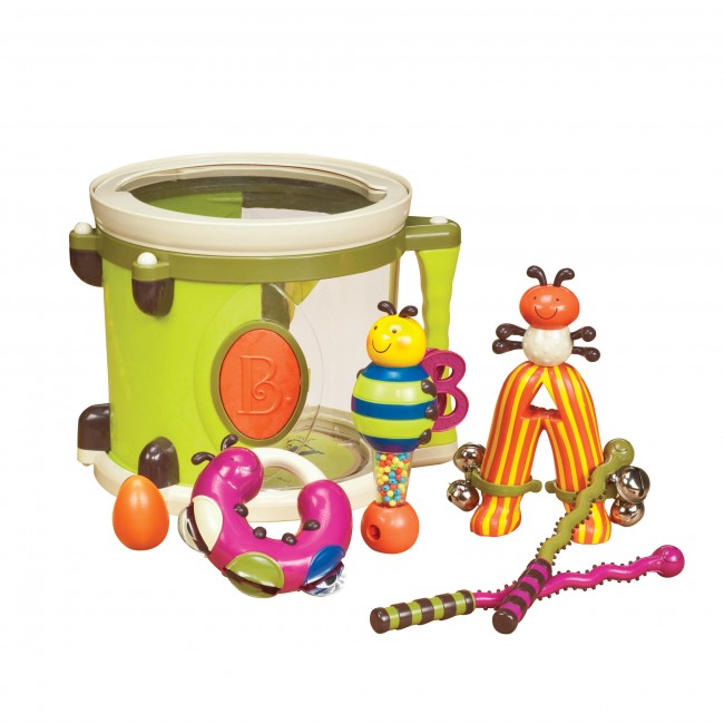 Bębenek z instrumentami - Parum Pum Pum B. Toys