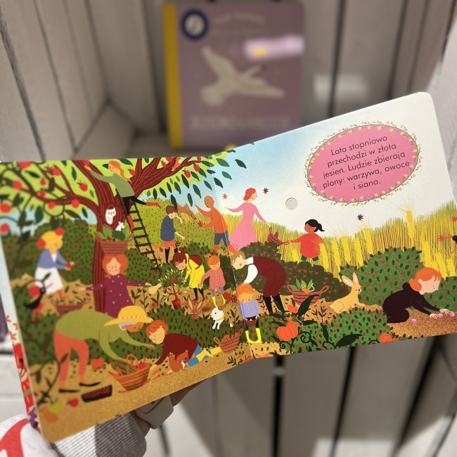 Książka "Moje Pierwsze Muzyczne Opowieści. Cztery Pory Roku" Wydawnictwo Api Papi