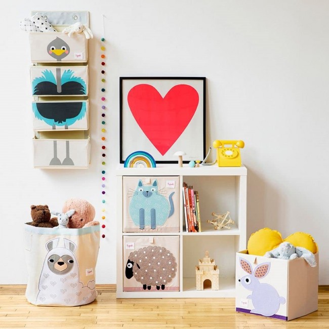 Organizer Ścienny Wiszący 3 Sprouts - Struś Blue