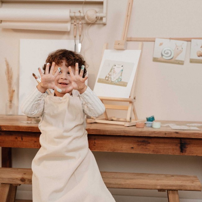 Zestaw do malowania palcami Little Dutch - Forest Friends