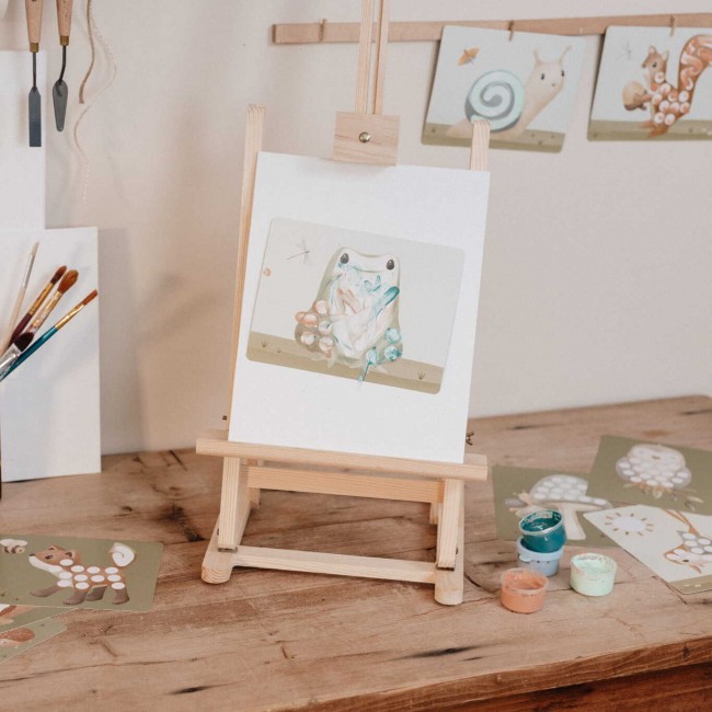 Zestaw do malowania palcami Little Dutch - Forest Friends