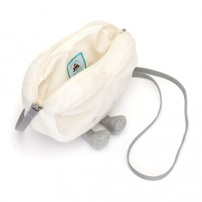 Pluszowa torebka na ramię Jellycat - Serce Kremowe