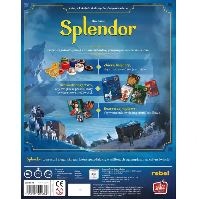 Gra karciana Rebel - Splendor