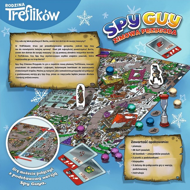 Gra planszowa Trefl - Spy Guy Zimowa Przygoda