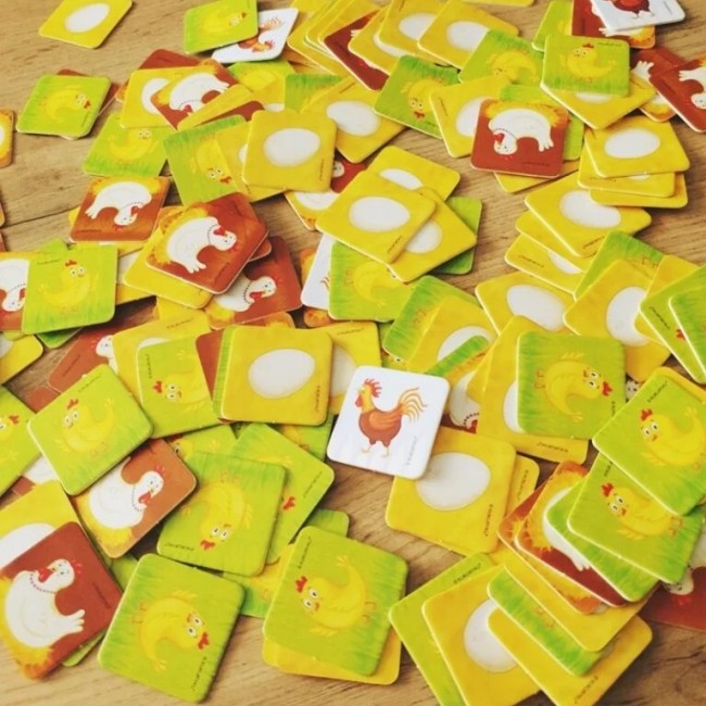 Gra rodzinna Kukuryku - Pełny Kurnik