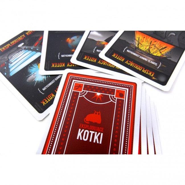 Gra karciana Rebel - Eksplodujące Kotki