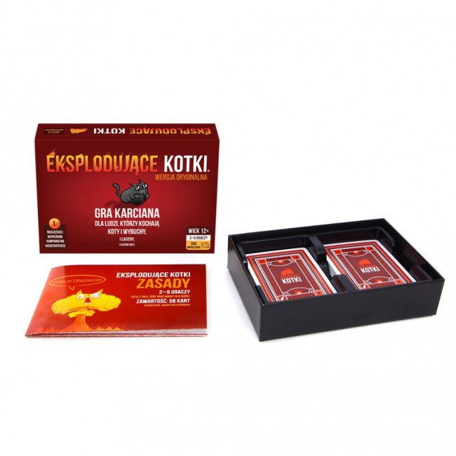 Gra karciana Rebel - Eksplodujące Kotki