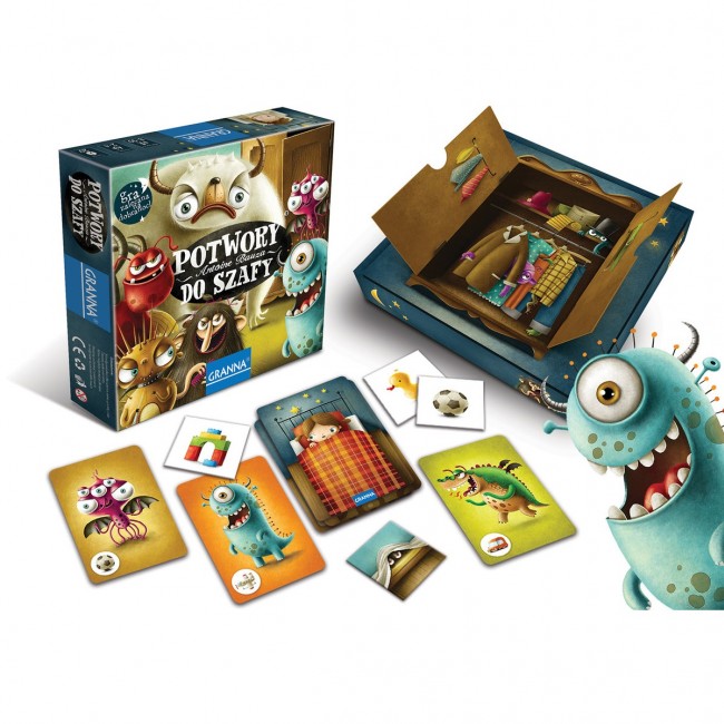 Gra logiczna Granna - Potwory do szafy