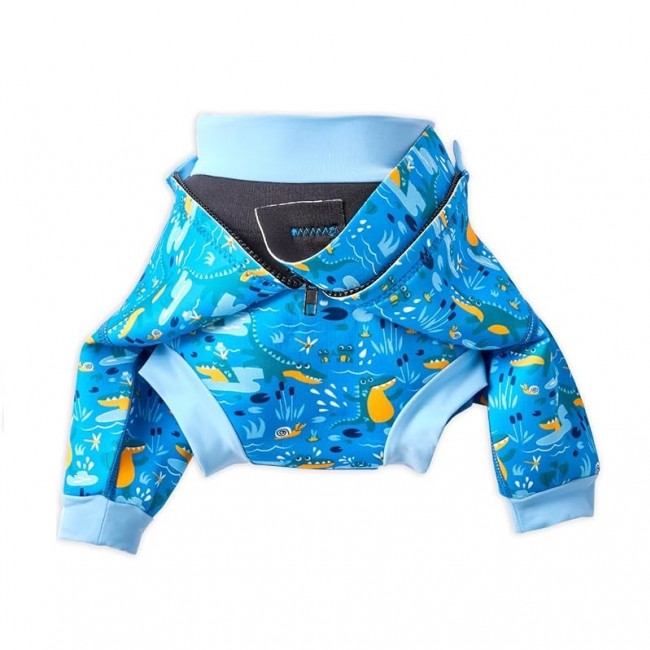 Neoprenowa pianka + pieluszka do pływania Happy Nappy 2w1 - 12-24 msc (XL) Krokodyle