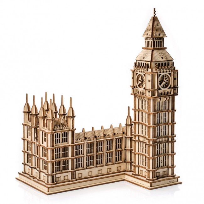 Drewniane Puzzle Model 3D Little Story - Big Ben