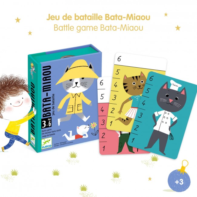 Gra karciana Djeco - Bata Miaou