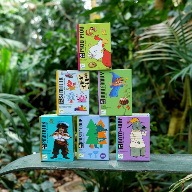 Gra karciana Djeco - Mini Family
