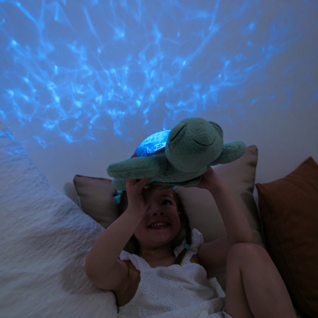 Projektor z pozytywką Tranquil Turtle™ Cloud B - Żółw podwodny zielony ECO