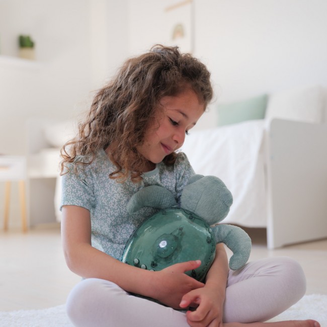 Projektor z pozytywką Tranquil Turtle™ Cloud B - Żółw podwodny zielony ECO