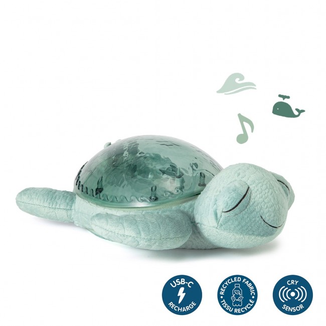 Projektor z pozytywką Tranquil Turtle™ Cloud B - Żółw podwodny zielony ECO