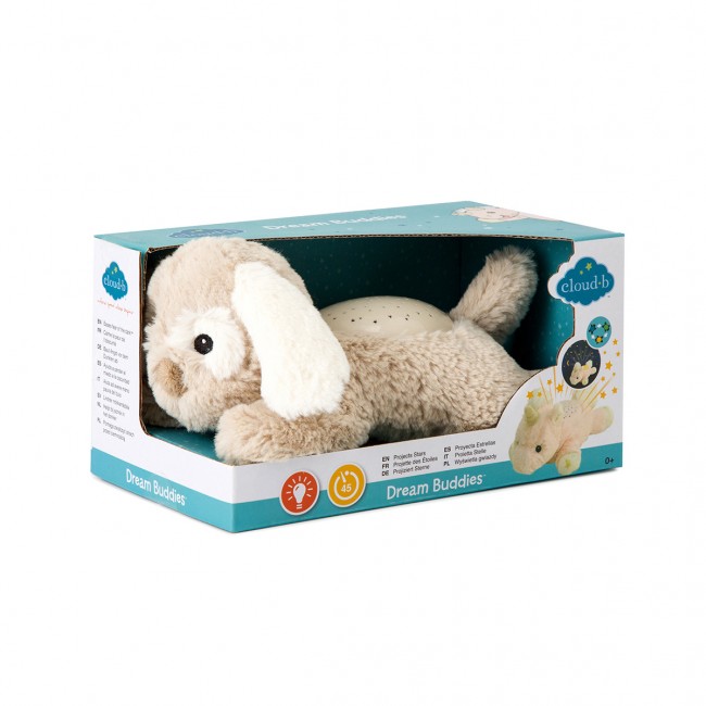 Pluszowy projektor dla dzieci Dream Buddies™ Cloud B - Piesek Patch