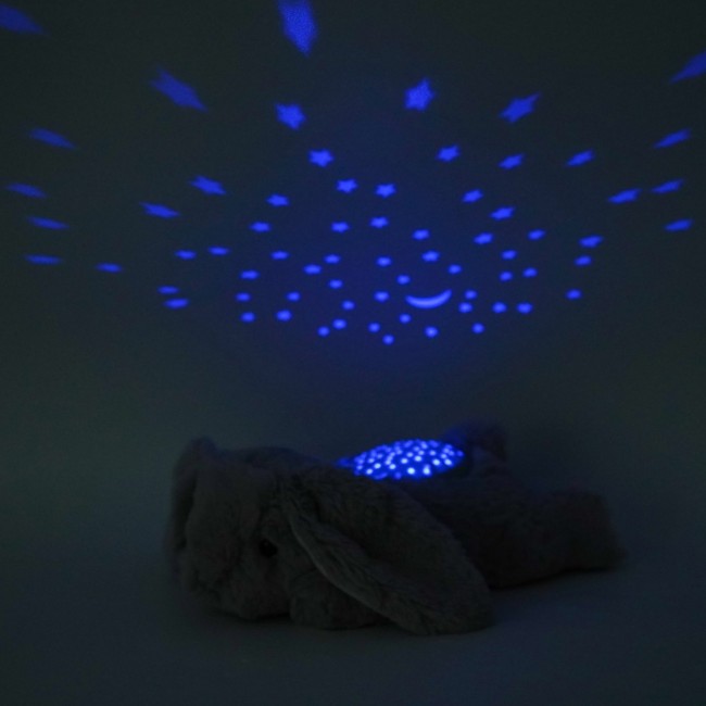 Pluszowy projektor dla dzieci Dream Buddies™ Cloud B - Królik Benny