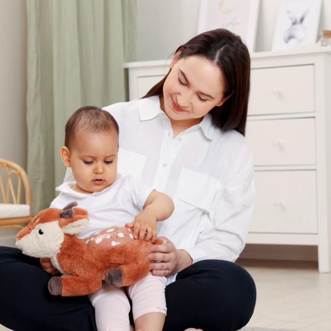 Pluszowy projektor dla dzieci Twilight Buddies™ Cloud B - Sarenka