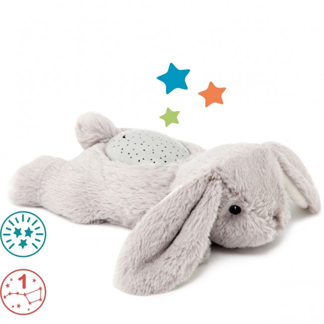 Pluszowy projektor dla dzieci Dream Buddies™ Cloud B - Królik Benny