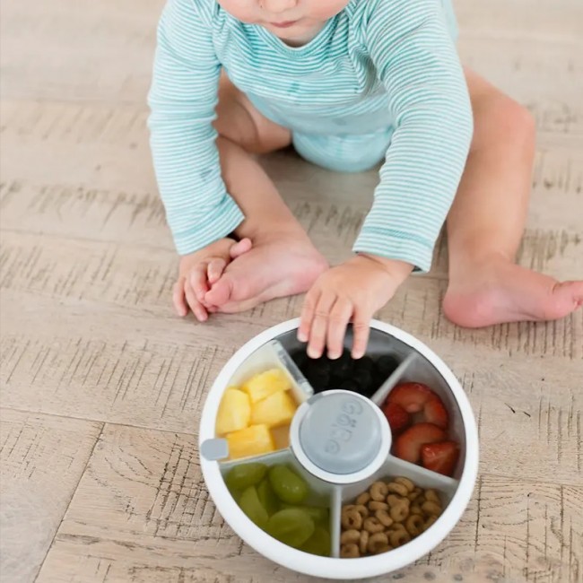 Pojemnik na przekąski Snack Spinner Gobe - Coral Pink