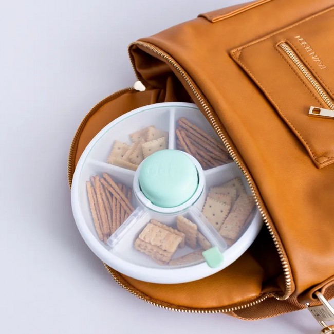 Pojemnik na przekąski Snack Spinner Gobe - Coral Pink