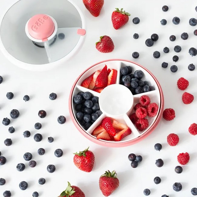 Pojemnik na przekąski Snack Spinner Gobe - Taro Purple