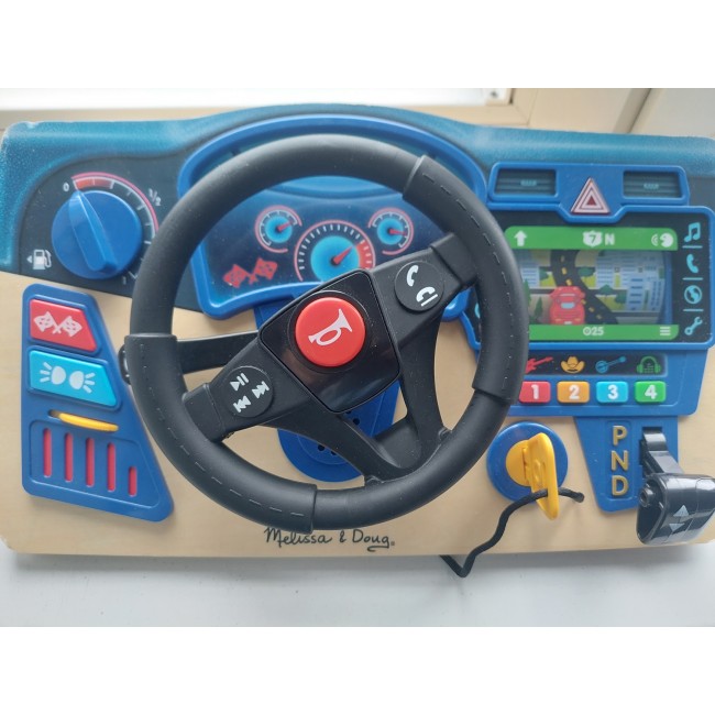 OUTLET Interaktywna kierownica Melissa & Doug - Vroom & Zoom