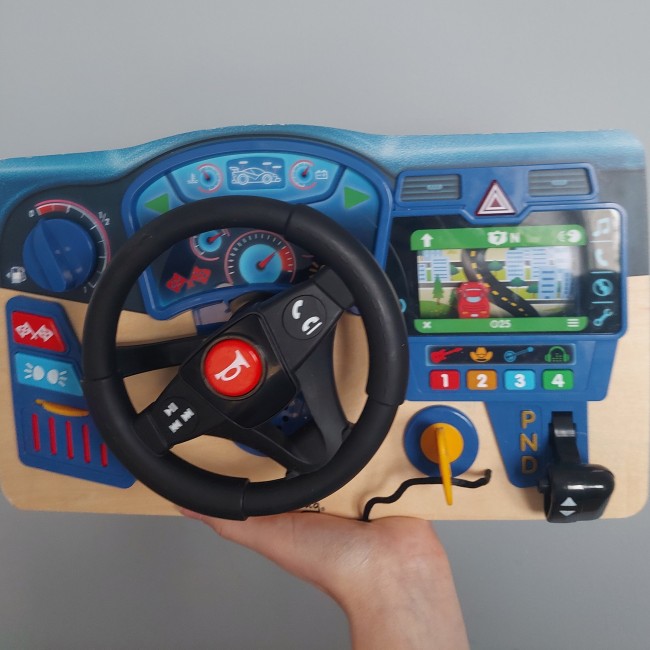 OUTLET Interaktywna kierownica Melissa & Doug - Vroom & Zoom