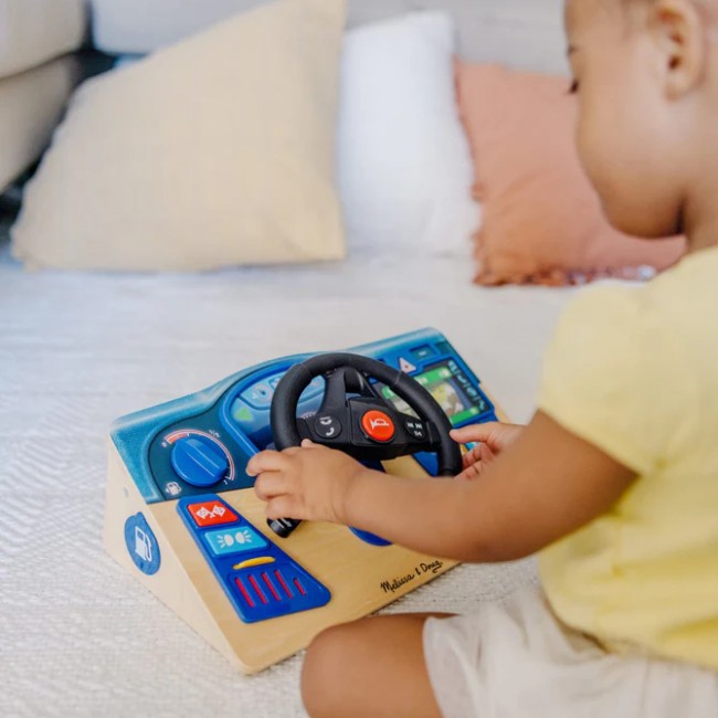 OUTLET Interaktywna kierownica Melissa & Doug - Vroom & Zoom