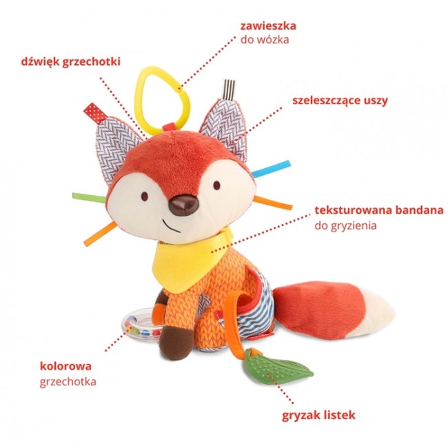 Zawieszka aktywna do wózka Skip Hop - Bandana Buddies Lis