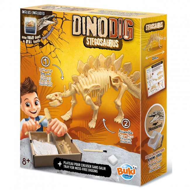 Mały paleontolog Buki - Stegozaur