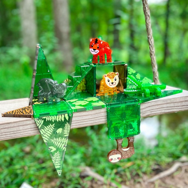 Klocki magnetyczne MAGNA-TILES - Jungle Animals 25 el.