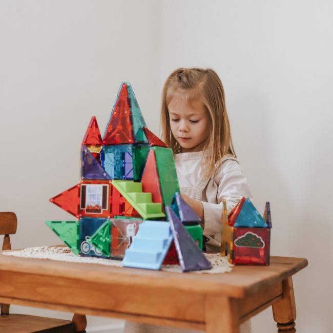 Klocki magnetyczne MAGNA-TILES - House 28 el.
