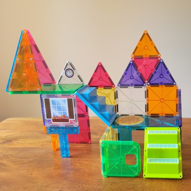 Klocki magnetyczne MAGNA-TILES - House 28 el.