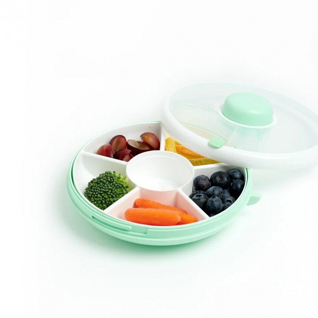 Pojemnik na przekąski Snack Spinner Gobe - Mint Green