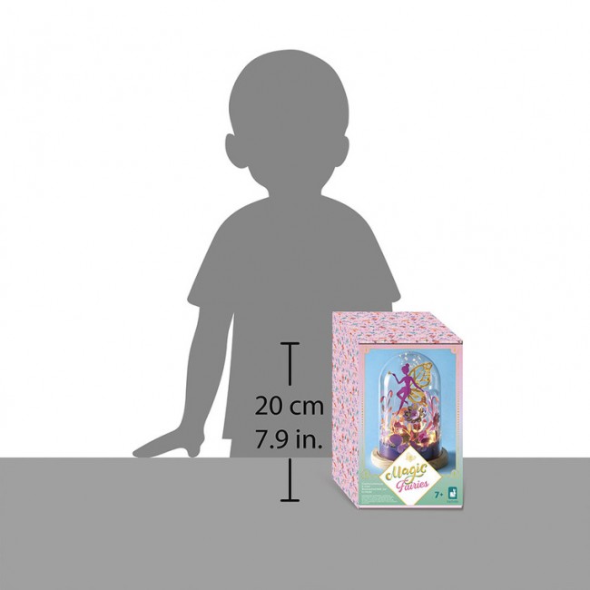 Zestaw kreatywny Lampka Tajemniczy ogród Janod - Wróżki Magic Fairies 7+