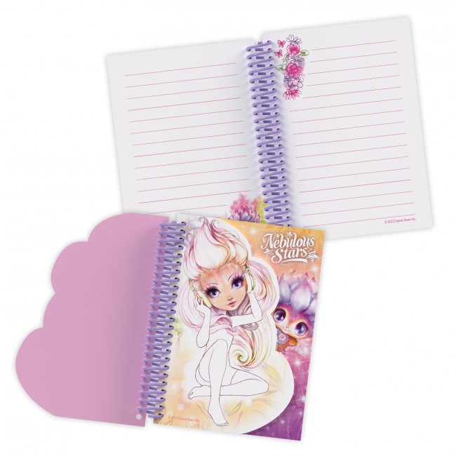 Mini notesik na sprężynie Nebulous Stars - Petulia