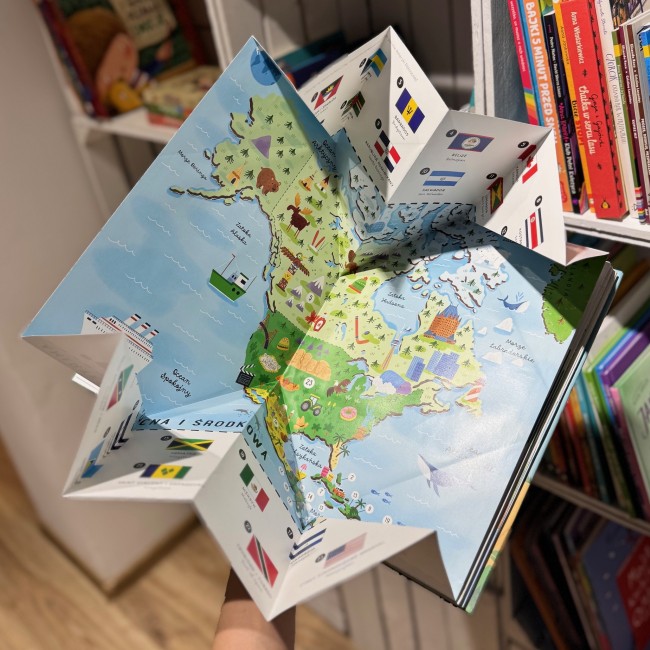 Książka "Mój pierwszy atlas świata. Poznaj każdy kontynent." Wydawnictwo Yoyo Books