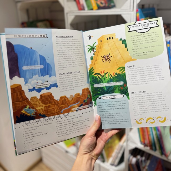 Książka "Mój pierwszy atlas świata. Poznaj każdy kontynent." Wydawnictwo Yoyo Books