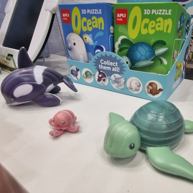 Puzzle 3D Apli Kids Ocean - Wieloryb